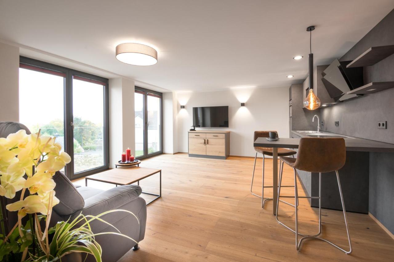 Chalet-Ferienwohnung Schlossblick, 51 Qm, Wellness/Fitness/Sauna - Bergroedelhof Feilitzsch Exteriör bild